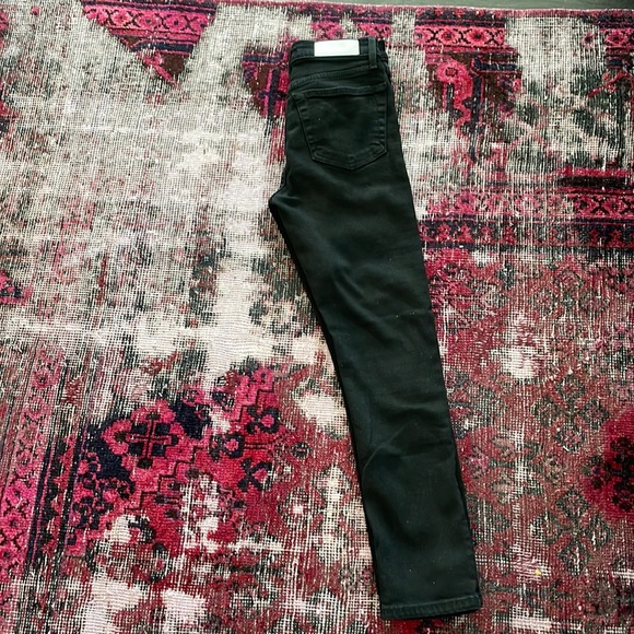 RE/DONE black cigarette pants. Ankle crop. Stretchy size 25. Great condition - Picture 4 of 4